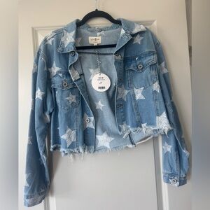 Umgee Star Denim Jacket